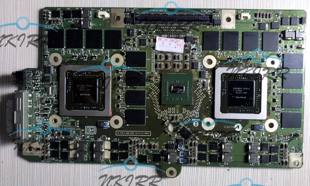 100% рабочий 9800MGT 9800M 0K650M K650M 0F979M F979M 048DDM 48DDM Видеокарта VGA для DELL XPS M1730 | Компьютеры и