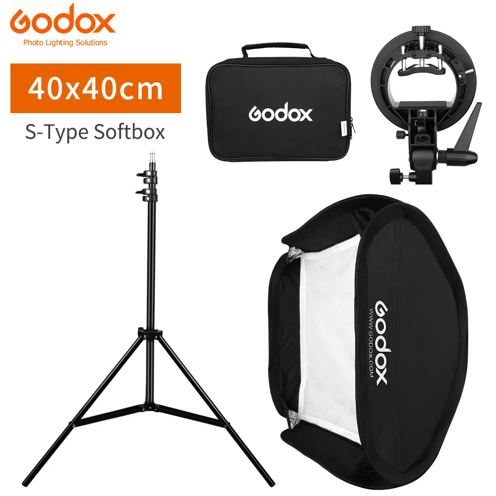 Софтбокс Godox 40x40 см, 15x15 дюймов + кронштейн S-типа для крепления Bowens с 2 м подставкой для светильник аппарата
Софтбокс Godox 40x40 см, 15x15 дюймов + кронштейн S-типа для крепления Bowens с 2 м подставкой для светильник аппарата