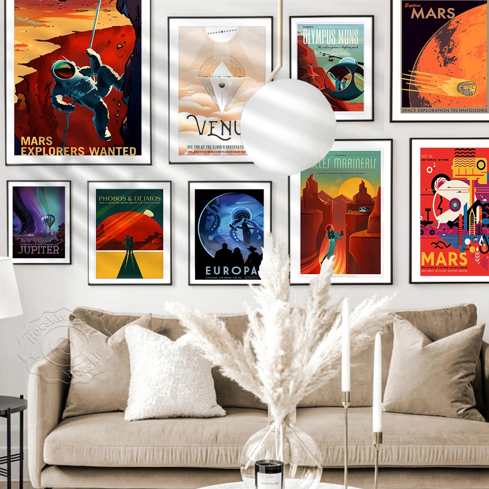 Retro Space Planet Poster, Mars Europa Jupiter Wall Stickers, Venus Ceres Prints Poster, Wall Decor, Vintage Art, Wall Picture,
Retro Space Planet Poster, Mars Europa Jupiter Wall Stickers, Venus Ceres Prints Poster, Wall Decor, Vintage Art, Wall Picture,