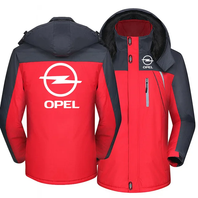 

Nova jaqueta de inverno dos homens para OPEL blusão à prova de vento à prova dwindproof água engrossar velo outwear outdoorsport