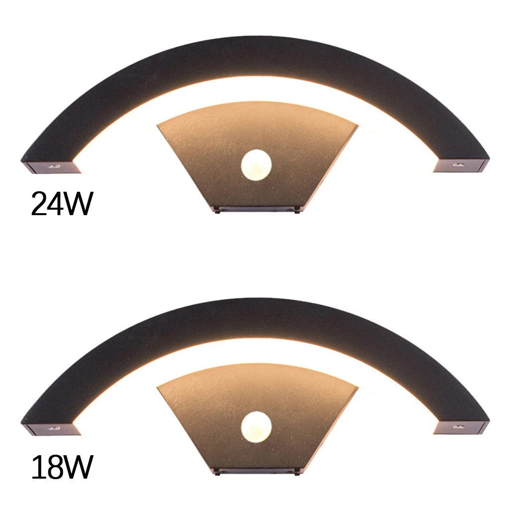 Modern LED Outdoor Wall Lamp Street Lamp with Motion Sensor Aluminum Body Weatherproof IP65 220V for Porch Gardens Lighting
Modern LED Outdoor Wall Lamp Street Lamp with Motion Sensor Aluminum Body Weatherproof IP65 220V for Porch Gardens Lighting
