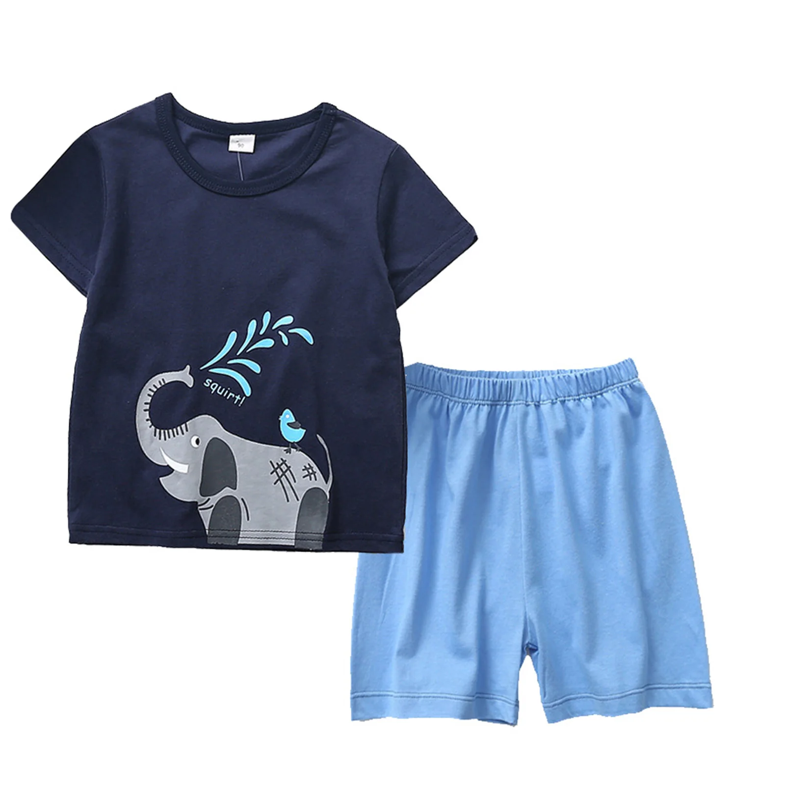 2021 Spring New Summer Clothes Set Cute Cartoon Print Toddler Baby Boys T-shirt Kids Girls Tops with Shorts Fashion Clothing
2021 Spring New Summer Clothes Set Cute Cartoon Print Toddler Baby Boys T-shirt Kids Girls Tops with Shorts Fashion Clothing