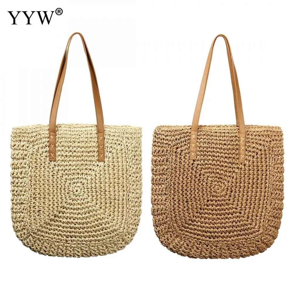Straw Beach Bags Luxury Brand Shoulders Straw Basket Large Wrapped Beach Bag with Leather Handle Straw Bag Clutch Handbags Totes
Straw Beach Bags Luxury Brand Shoulders Straw Basket Large Wrapped Beach Bag with Leather Handle Straw Bag Clutch Handbags Totes