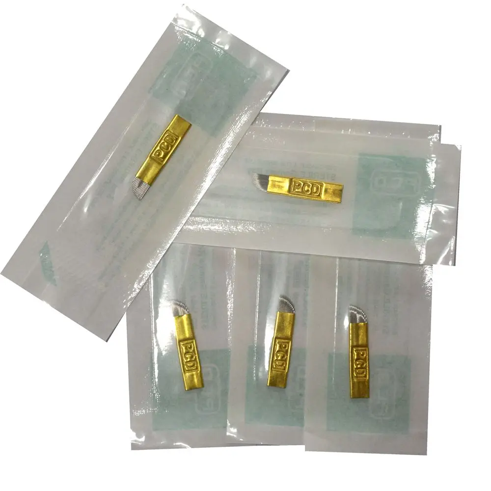 Tattoo Blade Needle 100PCS Tattoo Needles Permanent Makeup Blades 14PCD Tattoo Needle Microblading Needles for Manual Tattoo Pen
Tattoo Blade Needle 100PCS Tattoo Needles Permanent Makeup Blades 14PCD Tattoo Needle Microblading Needles for Manual Tattoo Pen