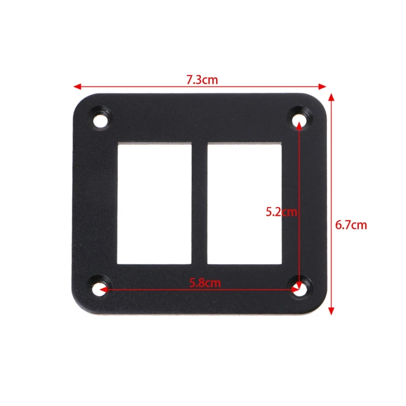 Aluminum Rocker Switch Panel 2/3/4/6 Way Housing Holder For Car Boat Auto Parts P82B
Aluminum Rocker Switch Panel 2/3/4/6 Way Housing Holder For Car Boat Auto Parts P82B