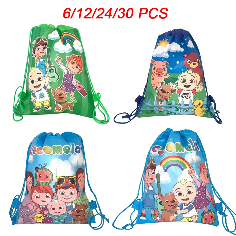 Cocomelon Family Party Bags For Kids Birthday Drawstring Backpack Non-Woven Fabric Child School Bag Organizer Pouch Laundry Bag
Cocomelon Family Party Bags For Kids Birthday Drawstring Backpack Non-Woven Fabric Child School Bag Organizer Pouch Laundry Bag