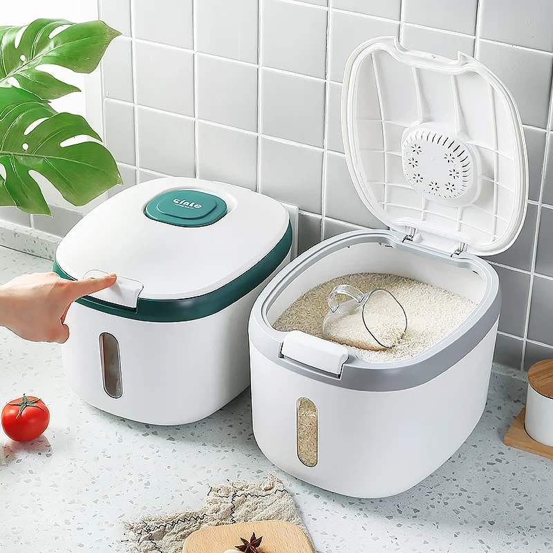 10KG Large Capacity Kitchen Grain Storage Bucket High Quality Insect Proof And Moisture Proof Cat And Dog Food Organizer Box
10KG Large Capacity Kitchen Grain Storage Bucket High Quality Insect Proof And Moisture Proof Cat And Dog Food Organizer Box