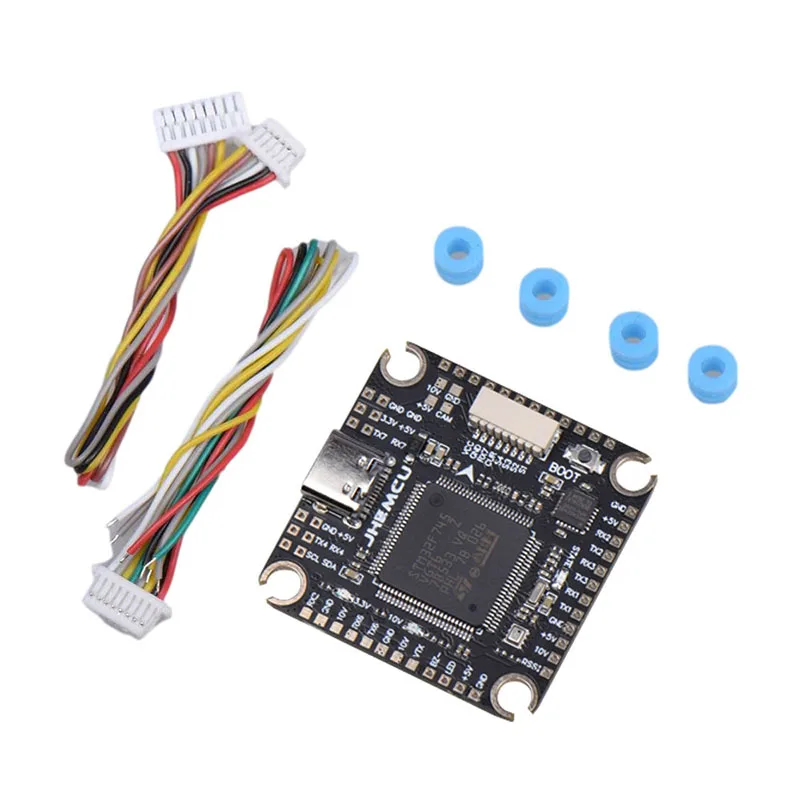 JHEMCU F745 SE MPU6000 5V 10V BEC OSD HDVTX BlackBox TYPE-C F7 Flight Controller 30.5X30.5mm for FPV Racing Freestyle Drone
JHEMCU F745 SE MPU6000 5V 10V BEC OSD HDVTX BlackBox TYPE-C F7 Flight Controller 30.5X30.5mm for FPV Racing Freestyle Drone