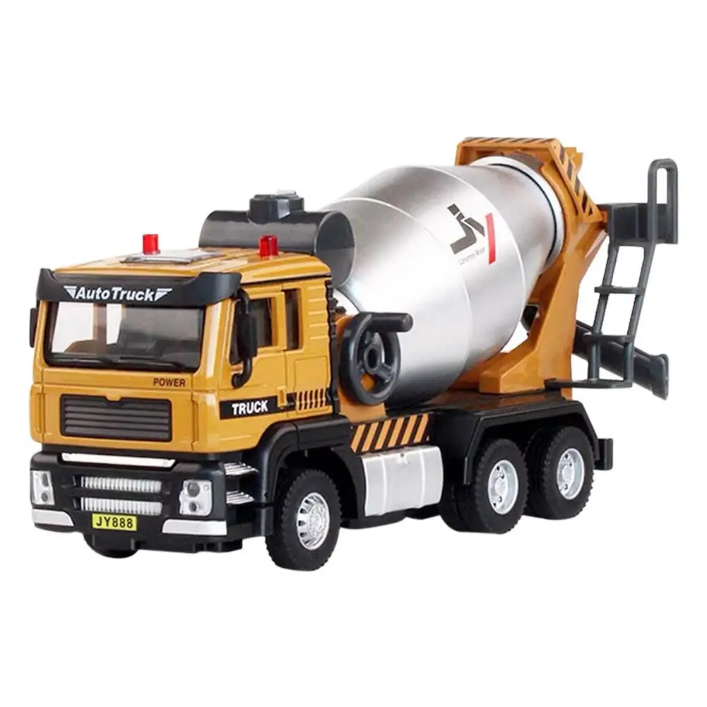 Alloy Construction Vehicle 1:50 Mixer Truck Collectible Model Toy Collection Model Car Sound Light Pull Back Engineering Truck
Alloy Construction Vehicle 1:50 Mixer Truck Collectible Model Toy Collection Model Car Sound Light Pull Back Engineering Truck