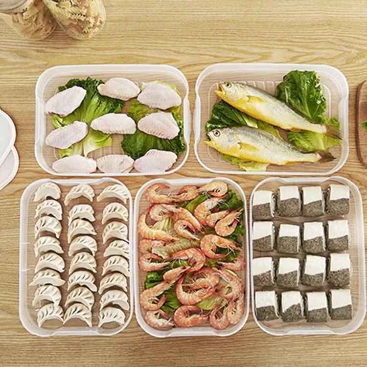 4 Layer Plastic Dumpling Storage Box Refrigerator freeze Dumpling Tray Household Food Crisper Storage Container 
4 Layer Plastic Dumpling Storage Box Refrigerator freeze Dumpling Tray Household Food Crisper Storage Container