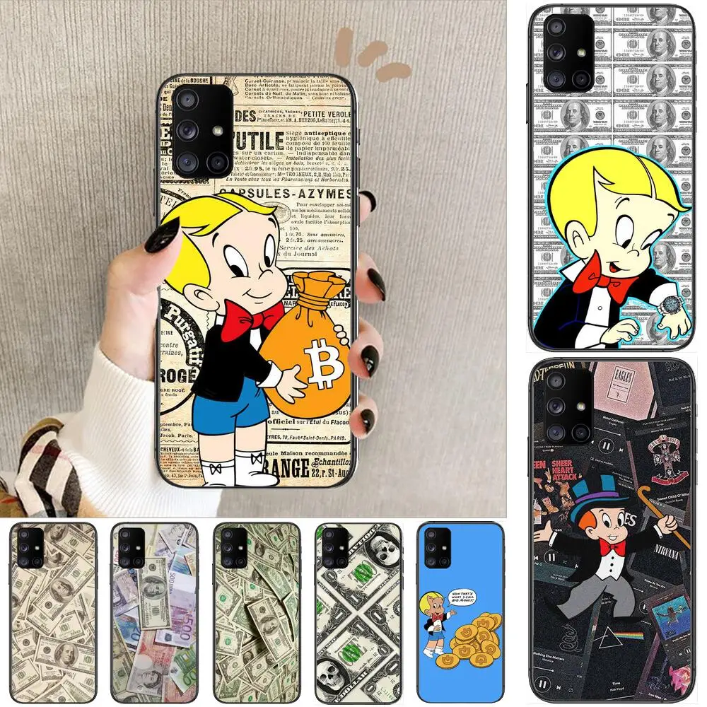 Cartoon Dollar Monopolys Phone Case Hull For Samsung Galaxy A50 A51 A71 A70 A52 A40 A30 A31 A80 A20E 5G S Black Shell Art Cell
Cartoon Dollar Monopolys Phone Case Hull For Samsung Galaxy A50 A51 A71 A70 A52 A40 A30 A31 A80 A20E 5G S Black Shell Art Cell