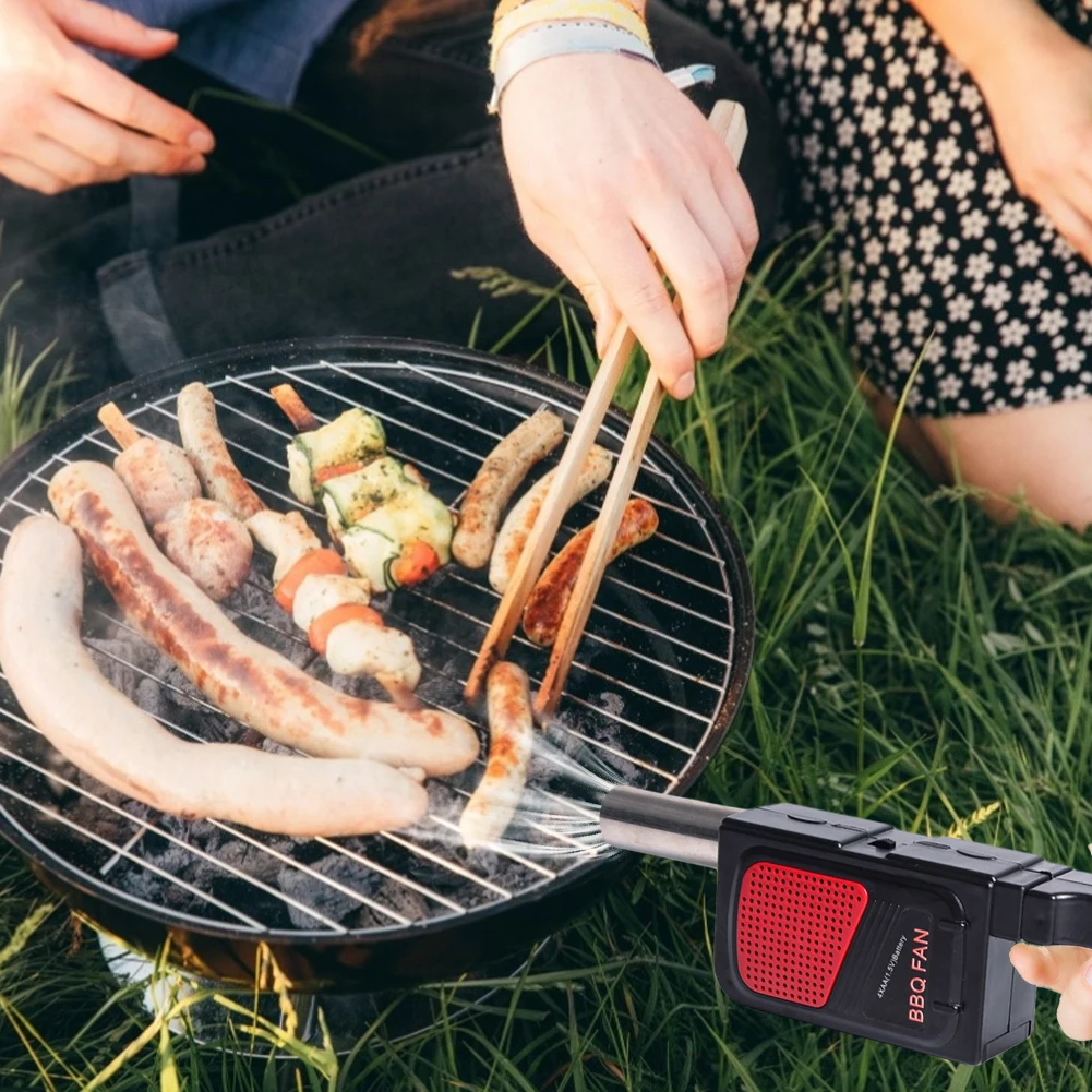 Handheld Electric BBQ Fan Air Blower for Outdoor Camping Picnic Barbecue Cooking Tool Outdoor Handheld Electric BBQ Fan
Handheld Electric BBQ Fan Air Blower for Outdoor Camping Picnic Barbecue Cooking Tool Outdoor Handheld Electric BBQ Fan