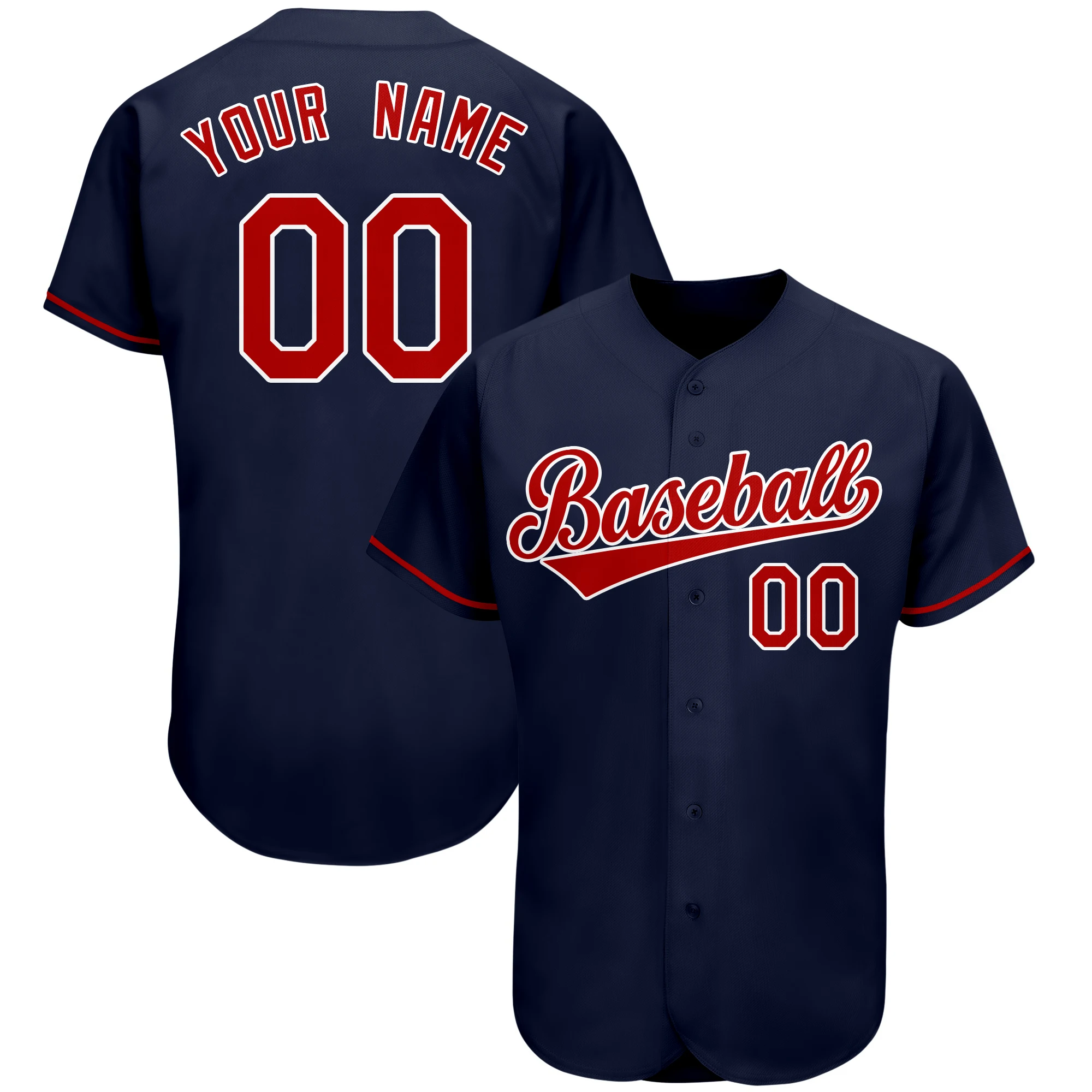 Custom New Button Baseball Jersey Sublimation Design Stitch Name Number Suitable Men/Kids Outdoor Game Sport Shirt Big Size
Custom New Button Baseball Jersey Sublimation Design Stitch Name Number Suitable Men/Kids Outdoor Game Sport Shirt Big Size