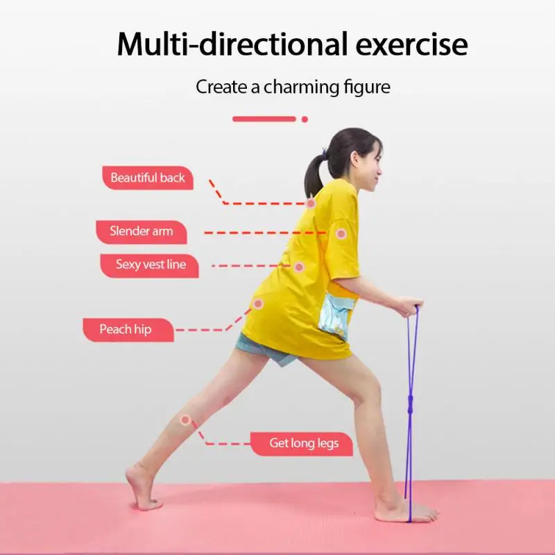 Home Self-strength Training High-quality Tension Band Anti-sports Belt Tension Belt Fitness Yoga Silicone Exercise Belt 
Home Self-strength Training High-quality Tension Band Anti-sports Belt Tension Belt Fitness Yoga Silicone Exercise Belt