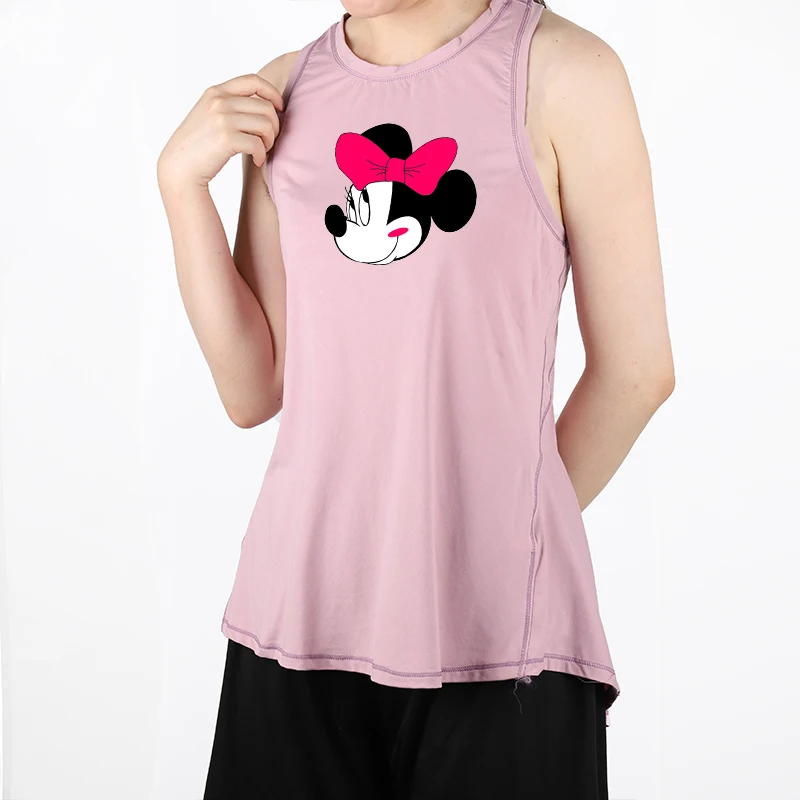 Women's Tank Top Mickey Mouse Print Sleeveless Women Back Loose Split Print Vest O Neck Sexy Solid Camis Kawaii Casual Haut Top
Women's Tank Top Mickey Mouse Print Sleeveless Women Back Loose Split Print Vest O Neck Sexy Solid Camis Kawaii Casual Haut Top