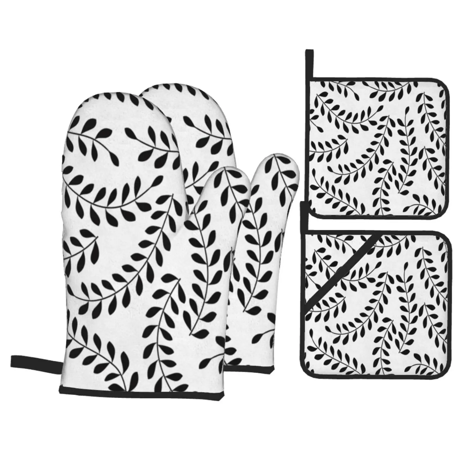 Original Kitchen Gadget Sets 4-piece Set Pot Holders and Oven Mittens for Kitchen Oven Gloves Heat Resistant Hand Mitts Baking
Original Kitchen Gadget Sets 4-piece Set Pot Holders and Oven Mittens for Kitchen Oven Gloves Heat Resistant Hand Mitts Baking