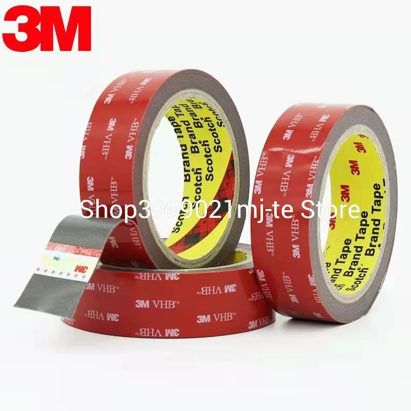 3M VHB Car Special Double-sided Tape Gray 5608 Strong Acrylic Foam Tape 0.8mm Thickness 3M Double Side Adhesive Car Home Office
3M VHB Car Special Double-sided Tape Gray 5608 Strong Acrylic Foam Tape 0.8mm Thickness 3M Double Side Adhesive Car Home Office
