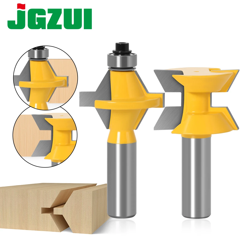 2Pcs 1/2" Shank 12mm 8mm shank Router Bit Set 120 Degree Woodworking Groove Chisel Cutter Tool
2Pcs 1/2" Shank 12mm 8mm shank Router Bit Set 120 Degree Woodworking Groove Chisel Cutter Tool
