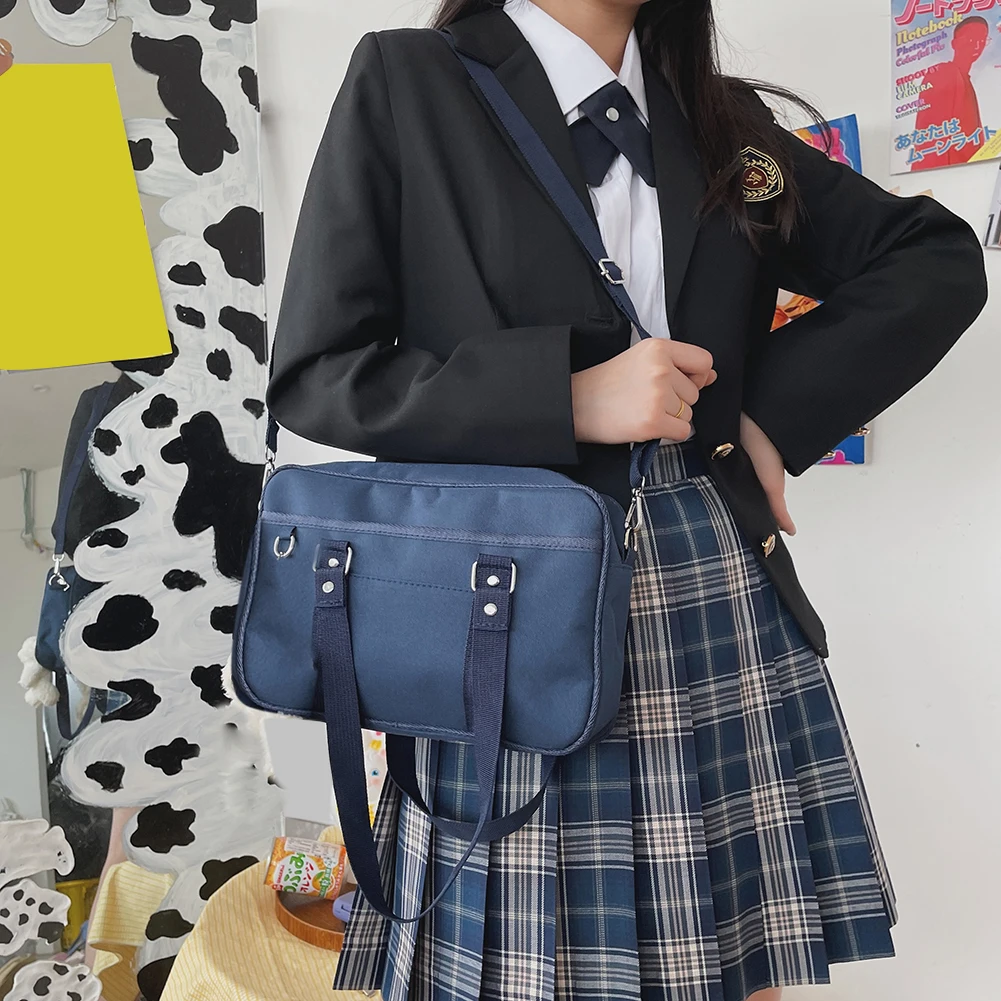 Fashion New Women's Bag Hit Color Preppy Style Canvas Crossbody Shoulder Bag Casual School Student Large Capacity Tote Handbags
Fashion New Women's Bag Hit Color Preppy Style Canvas Crossbody Shoulder Bag Casual School Student Large Capacity Tote Handbags