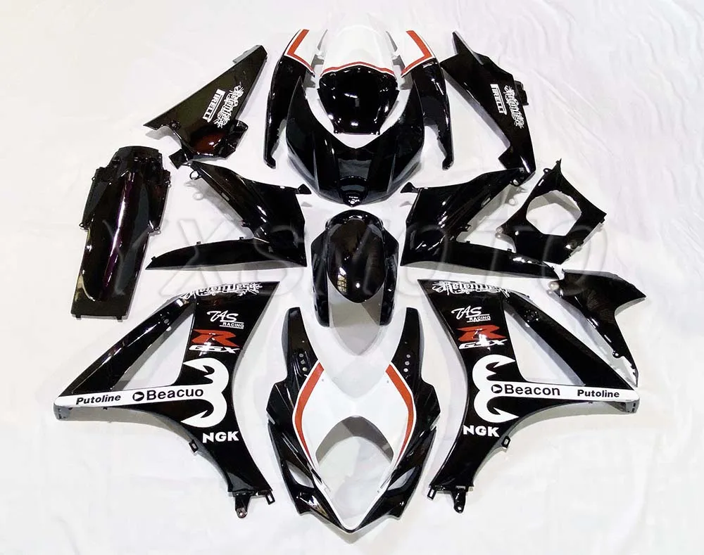 brand new ABS Injection mold black white fairing Kit for suzuki GSXR1000 2007 2008 Fairings set gsxr 1000 k7 07 08
brand new ABS Injection mold black white fairing Kit for suzuki GSXR1000 2007 2008 Fairings set gsxr 1000 k7 07 08