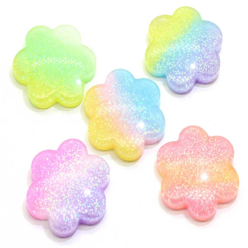 10Pcs Gradient Color Flatback Resin Cabochon Kawaii Flower for Kids Hair Bows Accessories DIY Scrapbooking Decoration Craft 22mm
10Pcs Gradient Color Flatback Resin Cabochon Kawaii Flower for Kids Hair Bows Accessories DIY Scrapbooking Decoration Craft 22mm