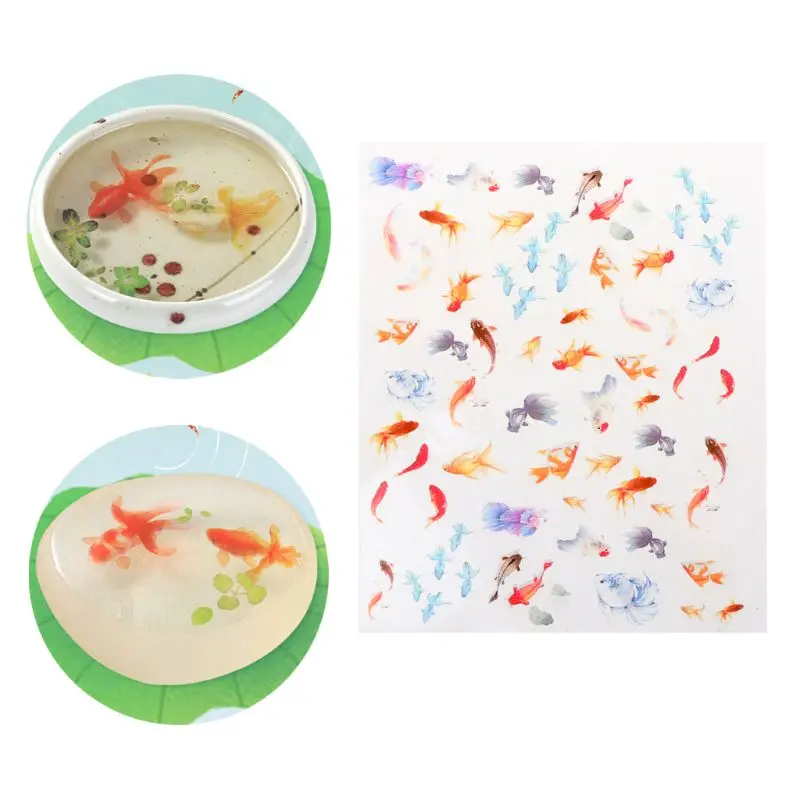 3D Goldfish Clear Film Resin DIY Fillers Water-Like Painting Jewelry Making Tool R2LE
3D Goldfish Clear Film Resin DIY Fillers Water-Like Painting Jewelry Making Tool R2LE