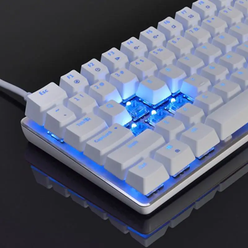 Ajazz AK33 82 Keys Mechanical Keyboard Russian/English Layout Gaming Keyboard RGB Backlight Switch Wired Keypad
Ajazz AK33 82 Keys Mechanical Keyboard Russian/English Layout Gaming Keyboard RGB Backlight Switch Wired Keypad