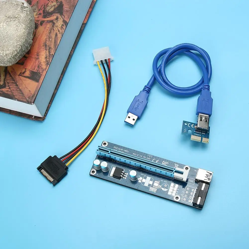 USB 3,0 PCI-E Express 1x to16x Extender переходная карта адаптер док-станция для ноутбука Мощность адаптер для майнера биткоинов добычи полезных ископаемых
USB 3,0 PCI-E Express 1x to16x Extender переходная карта адаптер док-станция для ноутбука Мощность адаптер для майнера биткоинов добычи полезных ископаемых
