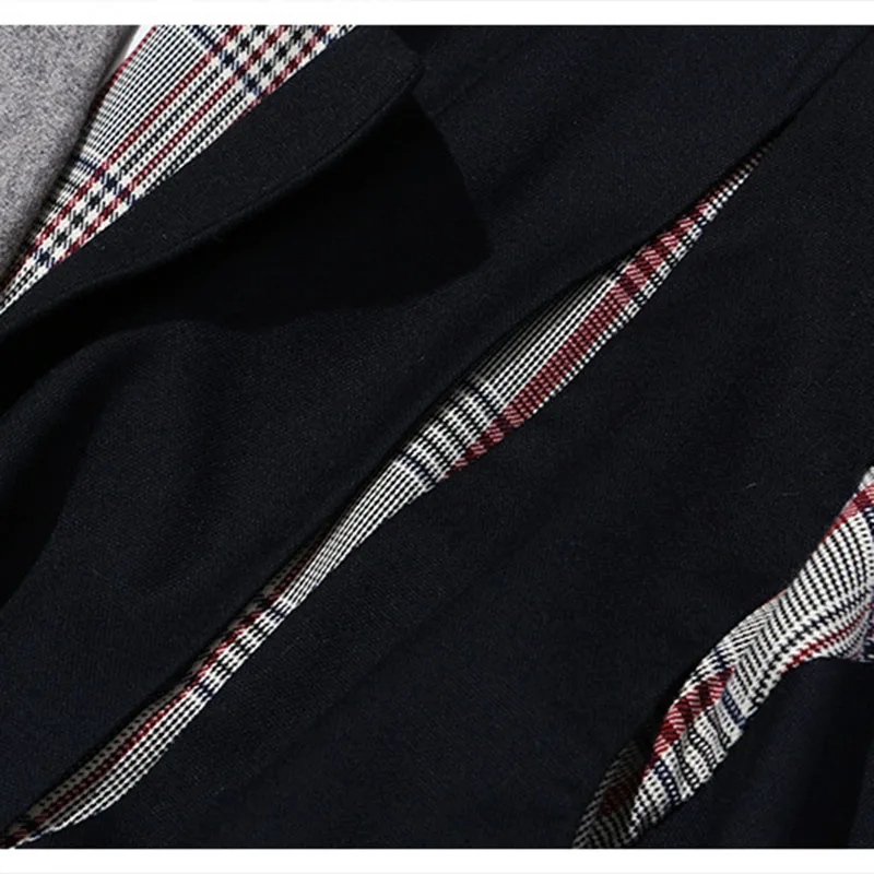 XITAO Irregular Patchwork Blazer False Two Piece Hit Color Plaid 2020 Autumn Goddess Fan Casual Style Loose Coat Top ZP1408
XITAO Irregular Patchwork Blazer False Two Piece Hit Color Plaid 2020 Autumn Goddess Fan Casual Style Loose Coat Top ZP1408