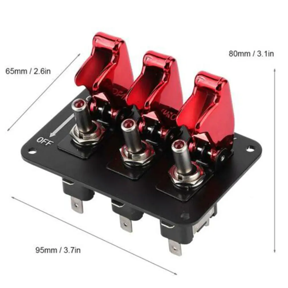 12V 20A Automotive Toggle Combination Switch Racing Ignition Engine Relays Switches RV Refitting Panel Switch
12V 20A Automotive Toggle Combination Switch Racing Ignition Engine Relays Switches RV Refitting Panel Switch