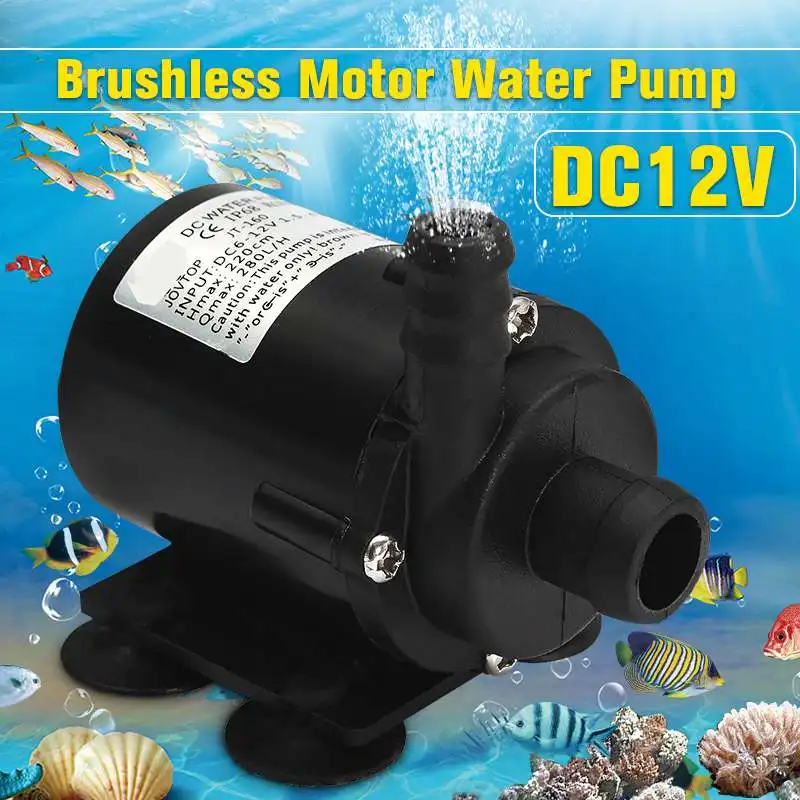 280L/H DC 12V Brushless Water Pump Mini Submersible Circulation Water Pump Wasserpumpe Submersible Pump Diving, Land Use Can be
280L/H DC 12V Brushless Water Pump Mini Submersible Circulation Water Pump Wasserpumpe Submersible Pump Diving, Land Use Can be