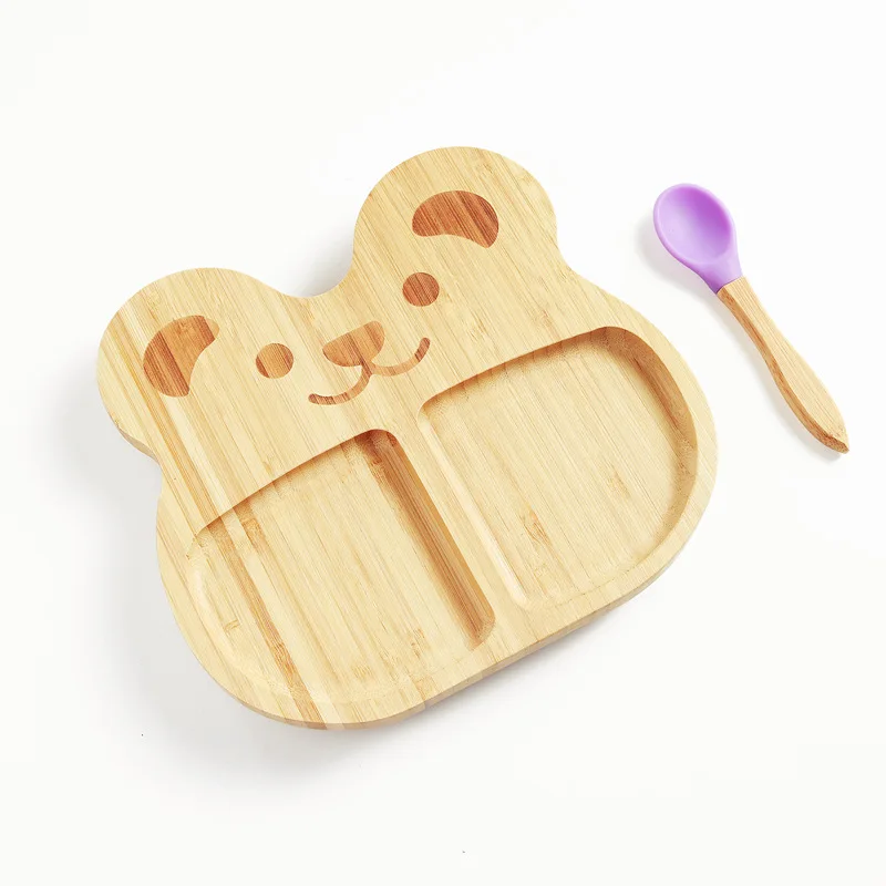 Bamboo Children's Cartoon Bowl And Plate Dinner Set Silicone Cup Prato Infantil Com Ventosa Solid Feeding Assiette Platos
Bamboo Children's Cartoon Bowl And Plate Dinner Set Silicone Cup Prato Infantil Com Ventosa Solid Feeding Assiette Platos