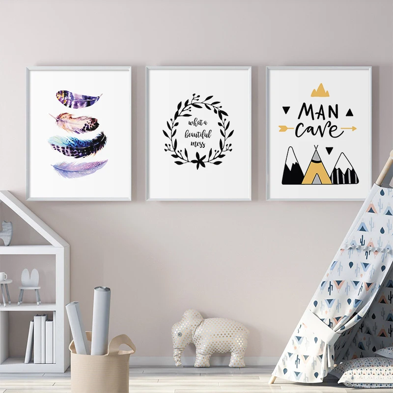 Indian Portrait Watercolor Feather Wall Art Canvas Painting Nordic Quote Posters And Prints Wall Pictures For Living Room Decor
Indian Portrait Watercolor Feather Wall Art Canvas Painting Nordic Quote Posters And Prints Wall Pictures For Living Room Decor