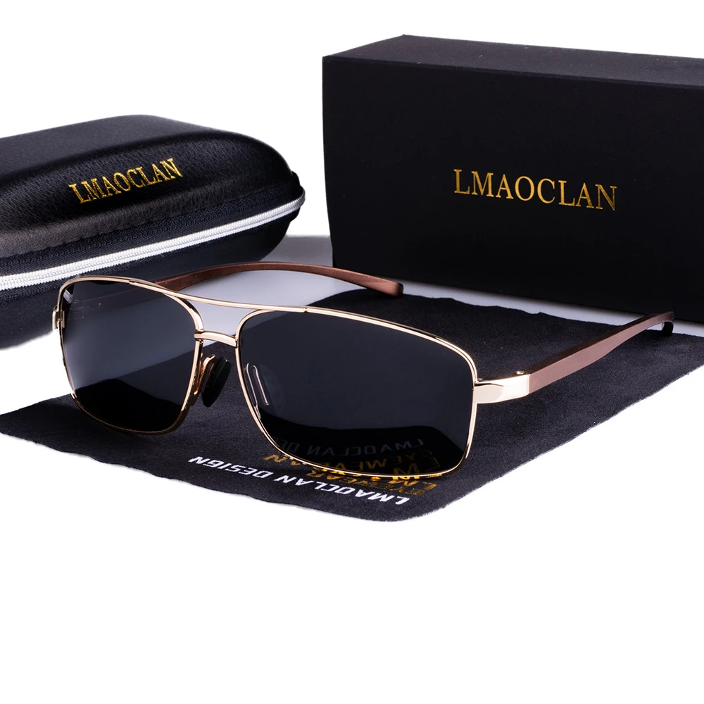 Aluminium Magnesium Polarized Gold Sunglasses Men UV400 Classic Male Square Glasses Driving Eyewear Gafas Oculos
Aluminium Magnesium Polarized Gold Sunglasses Men UV400 Classic Male Square Glasses Driving Eyewear Gafas Oculos