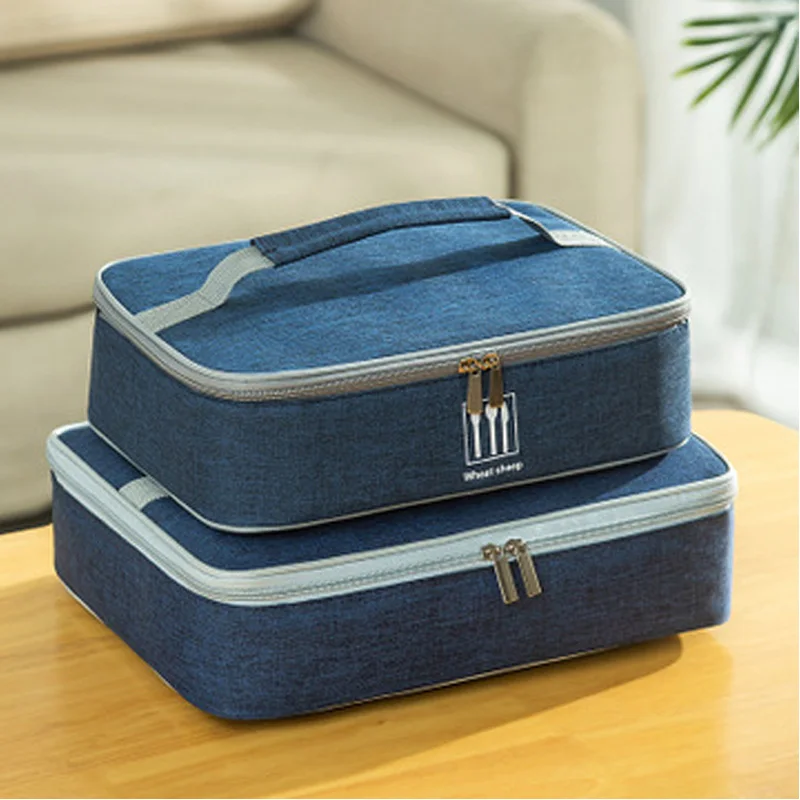 Insulated Lunch Bag Wide Flat Cooler Picnic Travel Food Box Fridge Child Snacks Carry Bags Rectangle Office Work Students School
Insulated Lunch Bag Wide Flat Cooler Picnic Travel Food Box Fridge Child Snacks Carry Bags Rectangle Office Work Students School