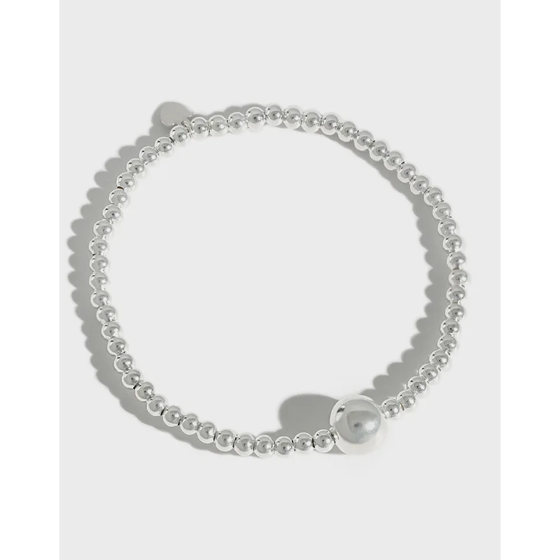 Flyleaf 925 Sterling Silver Bracelets For Women Personality Beads Simple Fashion Fine Jewelry Bracelets & Bangles high quality
Flyleaf 925 Sterling Silver Bracelets For Women Personality Beads Simple Fashion Fine Jewelry Bracelets & Bangles high quality