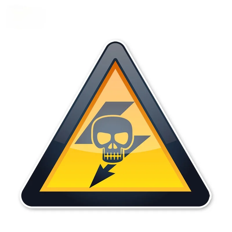 12.6* 14.3cm Attention To Electric Safety Warning Car Stickers Accessories PVC Waterproof Sunscreen Decals Car Stickers
12.6* 14.3cm Attention To Electric Safety Warning Car Stickers Accessories PVC Waterproof Sunscreen Decals Car Stickers