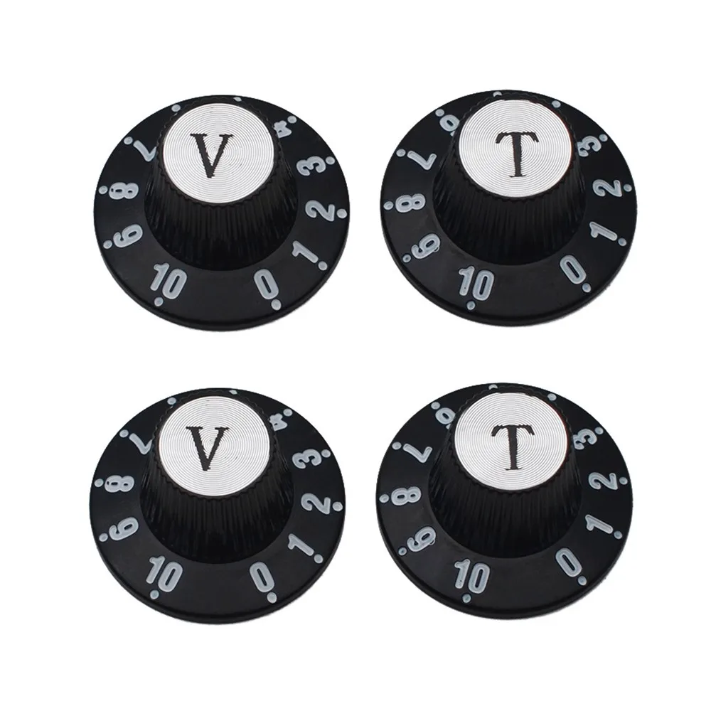 Musical Instrument Electric Guitar Knobs Hat Black Cap Volume & Tone Knobs Single & Set Electric Guitar Knob Spare Parts
Musical Instrument Electric Guitar Knobs Hat Black Cap Volume & Tone Knobs Single & Set Electric Guitar Knob Spare Parts