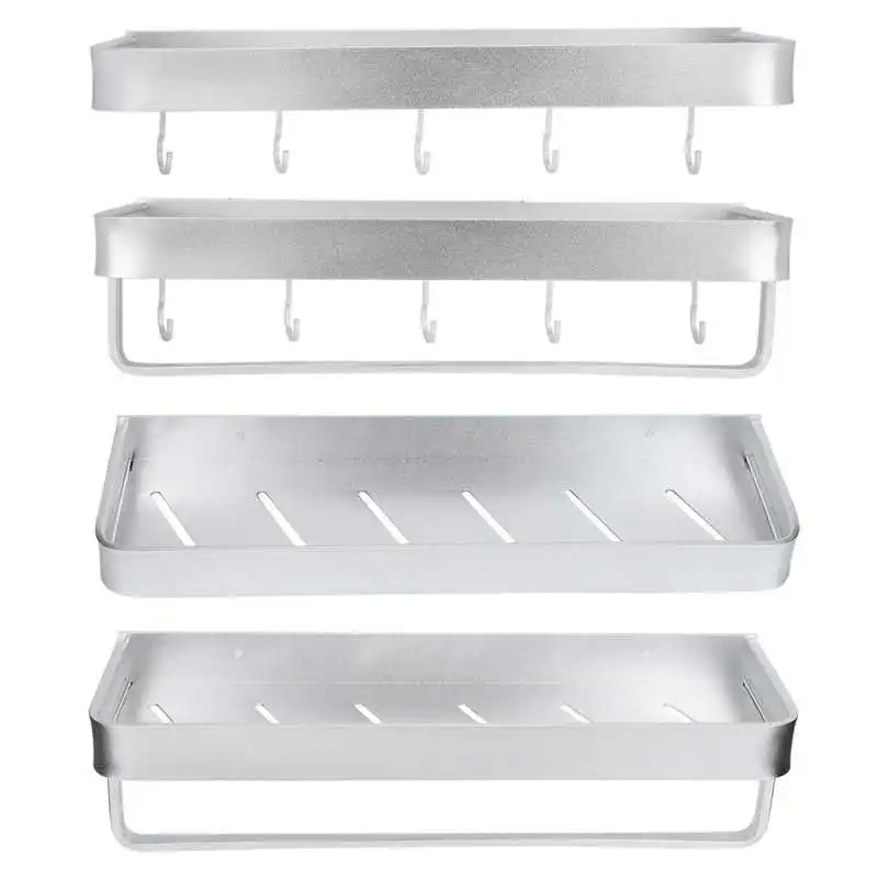 Wall Mounted Storage Rack Shower Shelf Multifunctional Storage Holder for Kitchen Bathroom shampoo holder bathroom shelf
Wall Mounted Storage Rack Shower Shelf Multifunctional Storage Holder for Kitchen Bathroom shampoo holder bathroom shelf