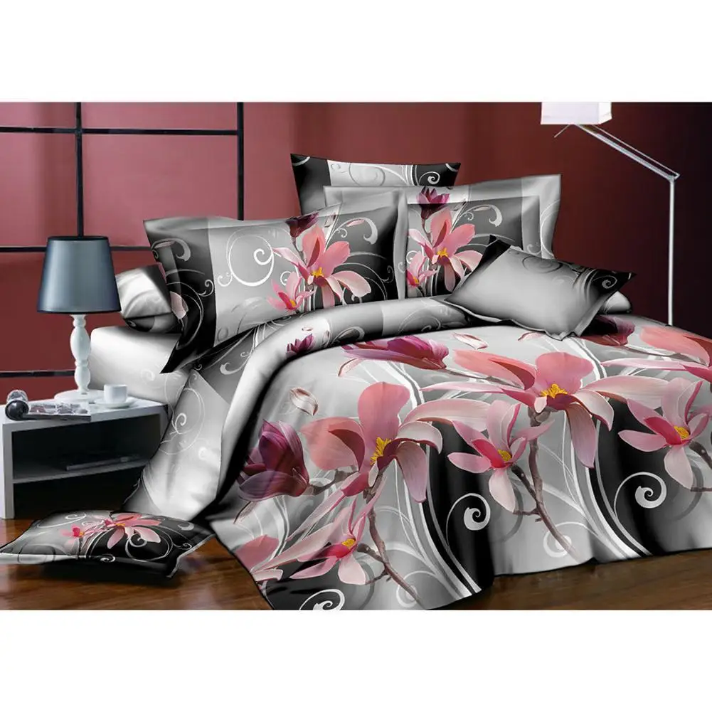 38 4Pcs/Set 3D Flower Series Printing Bed Sheet Pillow Cover Quilt Cover for Home Decor
38 4Pcs/Set 3D Flower Series Printing Bed Sheet Pillow Cover Quilt Cover for Home Decor