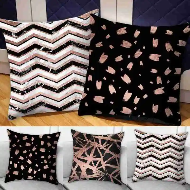 Marble Geometric Rose Golden Decorative Pillowcase Polyester Throw Pillow Cover Sofa Decoration Cushion Pillowcover O3N9
Marble Geometric Rose Golden Decorative Pillowcase Polyester Throw Pillow Cover Sofa Decoration Cushion Pillowcover O3N9