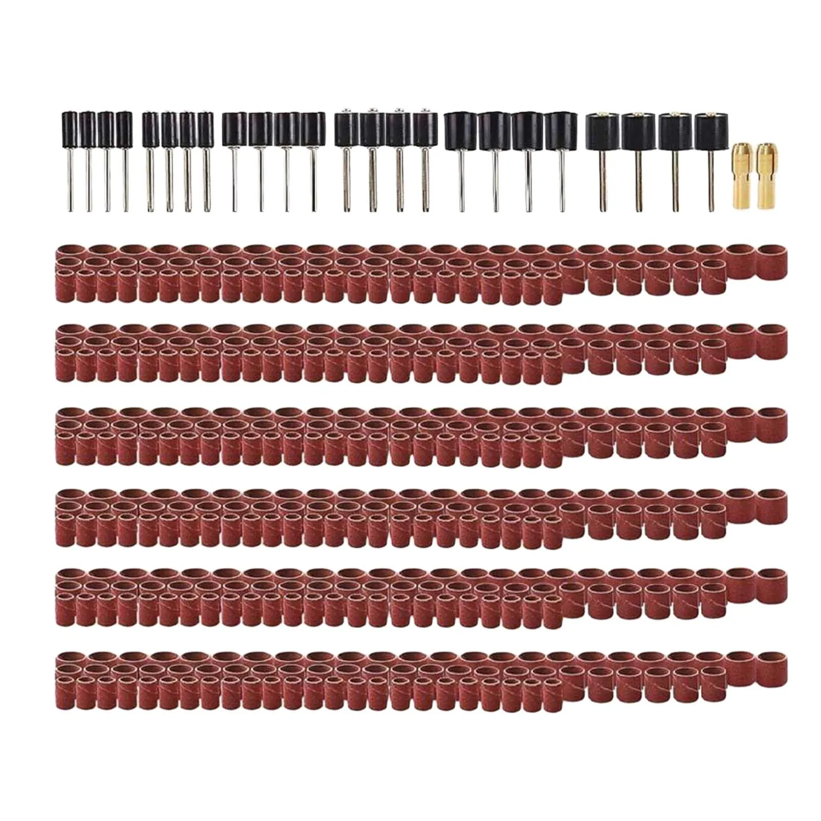 458 Pcs Drum Sander Kit with 432 Pcs Drum Sanding Bands, 24 Pcs Drum Mandrels, 2
458 Pcs Drum Sander Kit with 432 Pcs Drum Sanding Bands, 24 Pcs Drum Mandrels, 2