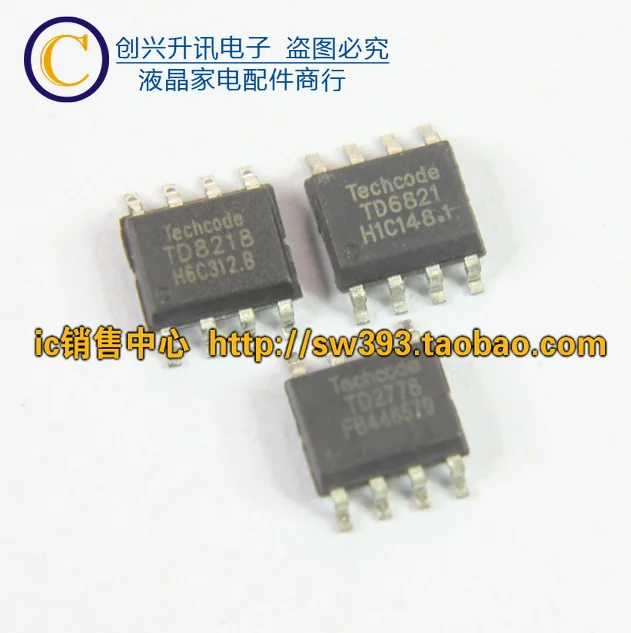(5 Pieces) TD2778 TD6821 TD8218 SOP-8
(5 Pieces) TD2778 TD6821 TD8218 SOP-8