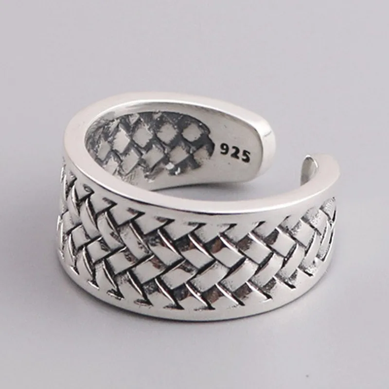 2020 new Thai silver woven ring for men and woman vintage100% real s925 pure silver simple twist men and women rings
2020 new Thai silver woven ring for men and woman vintage100% real s925 pure silver simple twist men and women rings