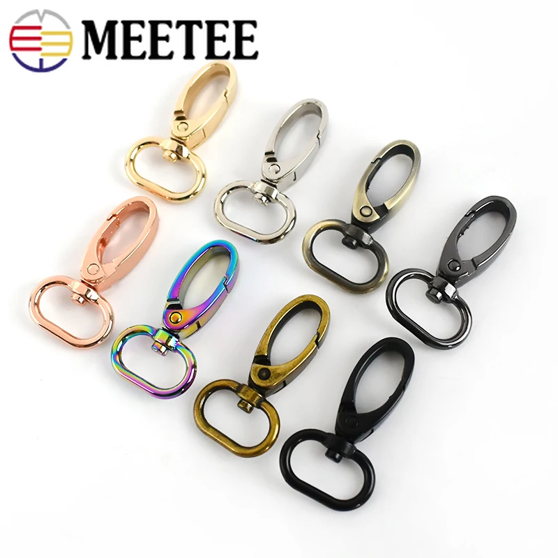 Meetee 10/20/50pcs 19mm Metal Buckles Luggage Accessories Swivel Trigger Lobster Clasp Snap Hook Key Chain Ring Bag Stap Parts
Meetee 10/20/50pcs 19mm Metal Buckles Luggage Accessories Swivel Trigger Lobster Clasp Snap Hook Key Chain Ring Bag Stap Parts