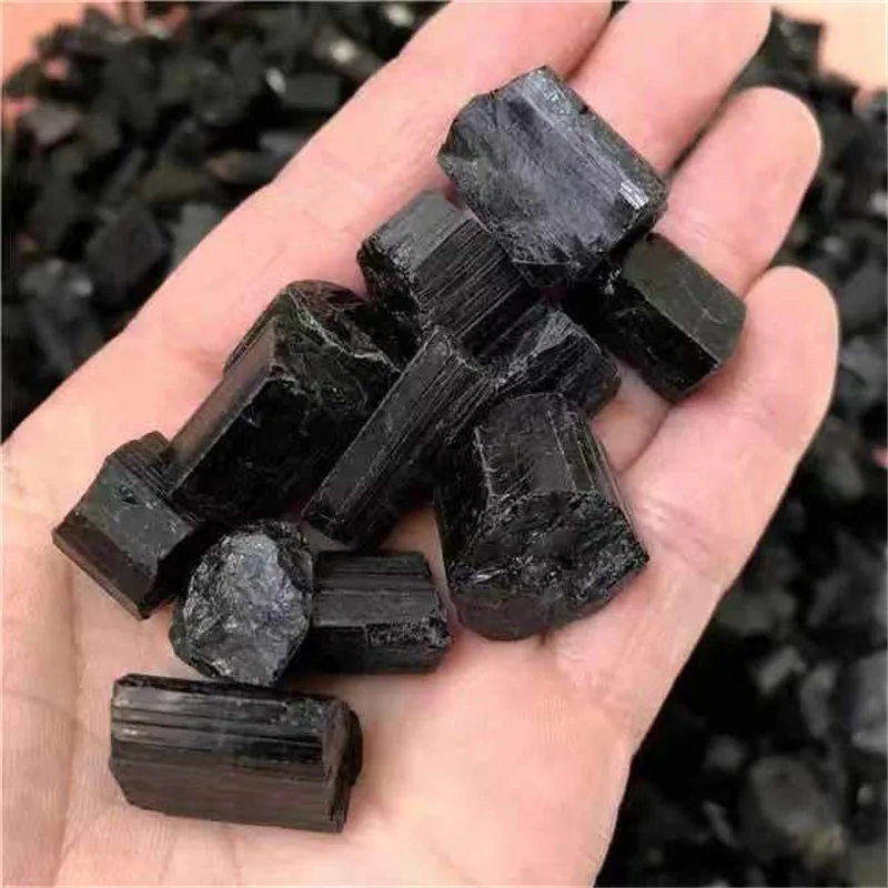 MOKAGY Natural Raw Rough Black Tourmaline Crystal Gravel Tumbled Stone for Healing
MOKAGY Natural Raw Rough Black Tourmaline Crystal Gravel Tumbled Stone for Healing