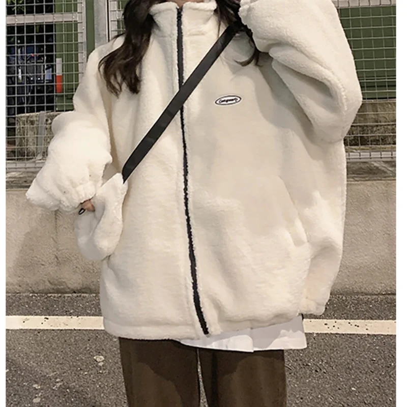 Imitation Lamb Wool Thickened Cotton Coat Winter 2021 New Small Design Sense of Minority Warm Cotton Women
Imitation Lamb Wool Thickened Cotton Coat Winter 2021 New Small Design Sense of Minority Warm Cotton Women