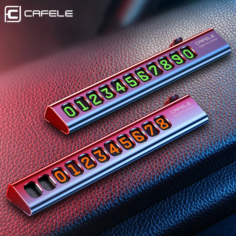 Cafele Car Temporary Parking Card Telephone Number Car Park Stop Card Hidden Number Plate Stickers Automobile Accessories
Cafele Car Temporary Parking Card Telephone Number Car Park Stop Card Hidden Number Plate Stickers Automobile Accessories
