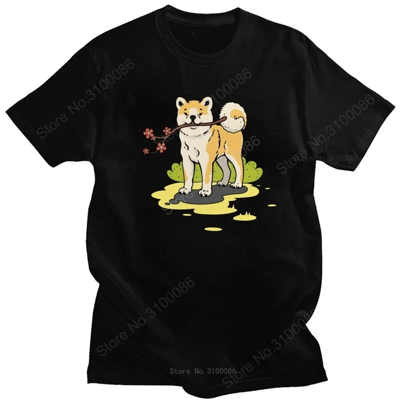 Мужская футболка Akita Inu, с коротким рукавом и круглым вырезом, из чистого хлопка
Мужская футболка Akita Inu, с коротким рукавом и круглым вырезом, из чистого хлопка