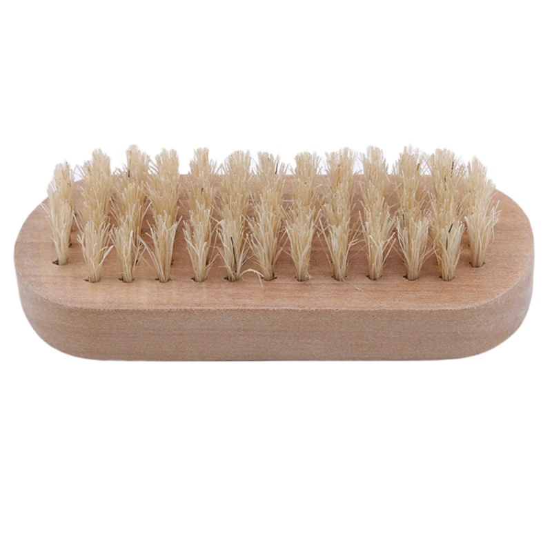 1PC Nail Brush Natural Boar Bristle Beard Brush For Men Bamboo Face Massage That Works Wonders To Comb Beards and Mustache
1PC Nail Brush Natural Boar Bristle Beard Brush For Men Bamboo Face Massage That Works Wonders To Comb Beards and Mustache